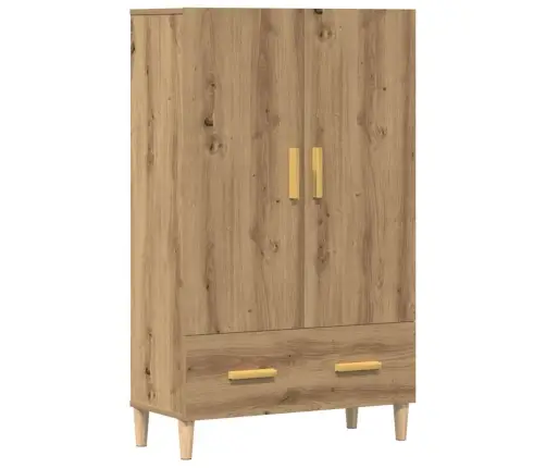 Augstais Skapītis Ozola Amatnieks 70X31X115Cm Inženierijas Koks Vidaxl