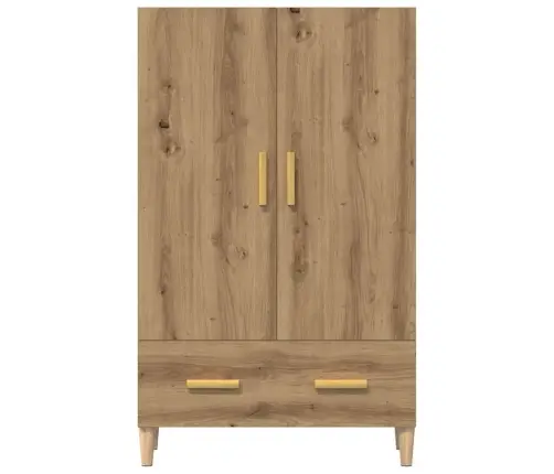 Augstais Skapītis Ozola Amatnieks 70X31X115Cm Inženierijas Koks Vidaxl