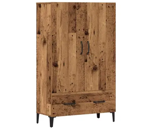 Augstais Skapītis, Veca Koka, 70X31X115 Cm, Inženierijas Koks Vidaxl