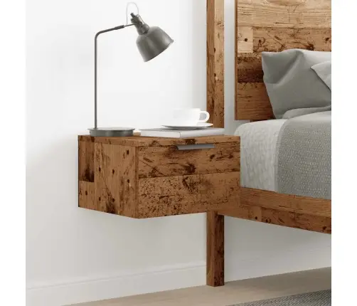 Seinale Kinnitatav Öökapp Vana Puit 34X30X20 Cm