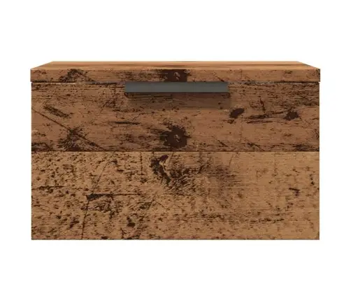 Seinale Kinnitatav Öökapp Vana Puit 34X30X20 Cm