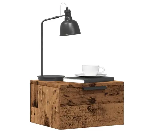 Seinale Kinnitatav Öökapp Vana Puit 34X30X20 Cm