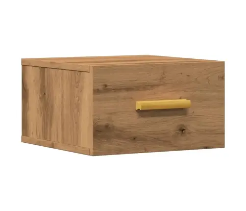 Sienas Naktsskapītis, Koka Krāsa, 35X35X20 Cm Vidaxl