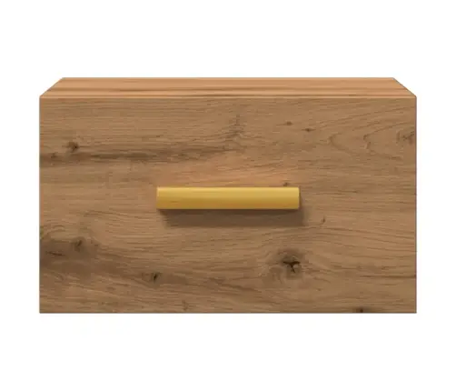 Sienas Naktsskapītis, Koka Krāsa, 35X35X20 Cm Vidaxl