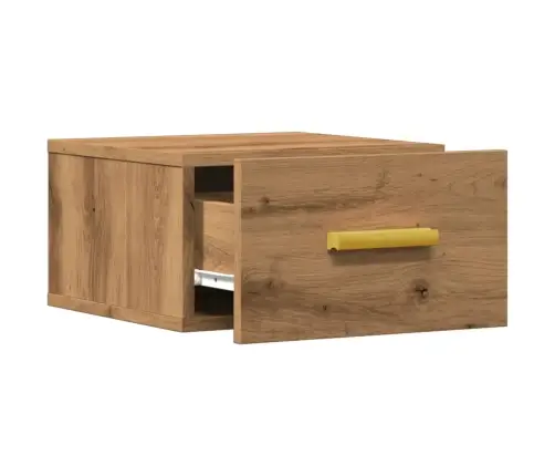 Sienas Naktsskapītis, Koka Krāsa, 35X35X20 Cm Vidaxl