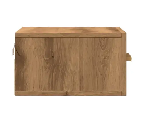 Sienas Naktsskapītis, Koka Krāsa, 35X35X20 Cm Vidaxl