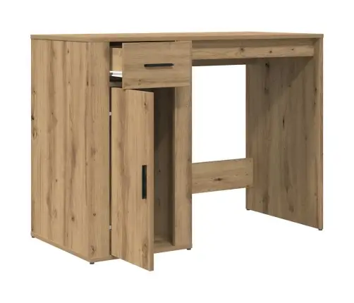 Kirjutuslaud Artisan Oak 100X49X75 Cm Engineered Wood