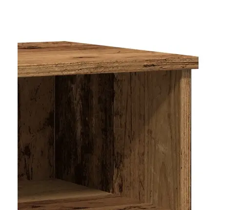 Naktsskapītis, Veca Koka, 40X35X50 Cm, Inženierijas Koks Vidaxl