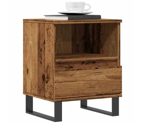 Naktinės Spintelės, 2Vnt., Medienos, 40X35X50cm Mediena