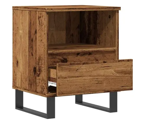 Naktinės Spintelės, 2Vnt., Medienos, 40X35X50cm Mediena