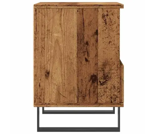 Naktinės Spintelės, 2Vnt., Medienos, 40X35X50cm Mediena