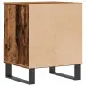 Naktinės Spintelės, 2Vnt., Medienos, 40X35X50cm Mediena