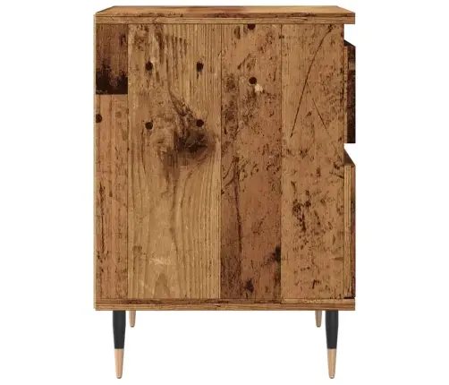 Naktinės Spintelės, 2Vnt., Medienos, 40X35X50cm Mediena