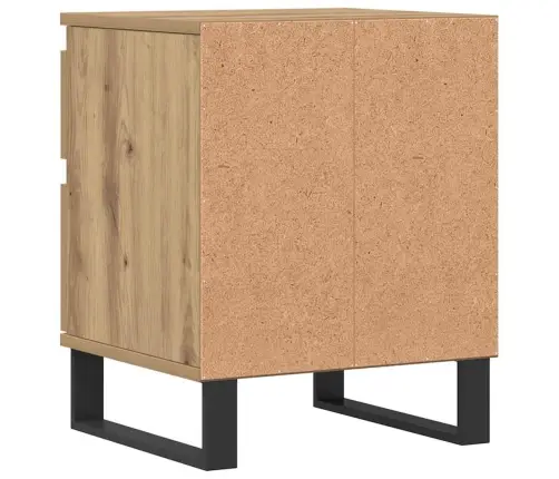 Naktsskapīši 2 Gab. Koka Krāsa 40X35X50 Cm Inženierijas Koks Vidaxl
