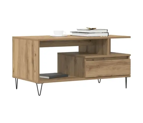 Diivanilaud Artisan Tamm 90X49X45 Cm Engineered Wood Diivanilaud Artisan Tamm 90X49X45 Cm Engineered Wood