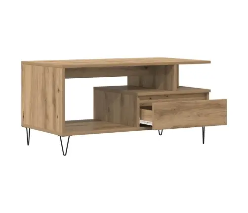 Diivanilaud Artisan Tamm 90X49X45 Cm Engineered Wood Diivanilaud Artisan Tamm 90X49X45 Cm Engineered Wood