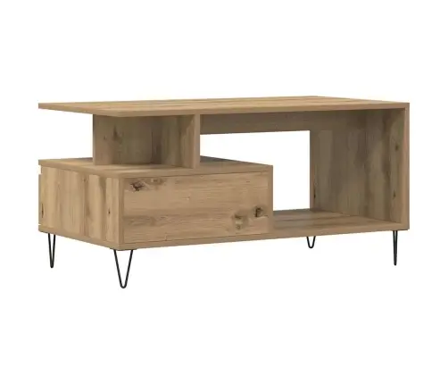 Diivanilaud Artisan Tamm 90X49X45 Cm Engineered Wood Diivanilaud Artisan Tamm 90X49X45 Cm Engineered Wood