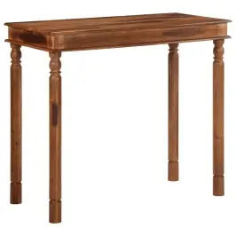 Bāra Galds 120X60X107 Cm Akācijas Masīvkoka Vidaxl Bāra Galds 120X60X107 Cm Akācijas Masīvkoka Vidaxl