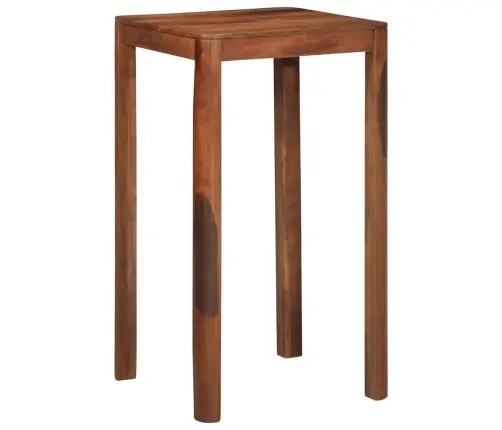Baro Stalas 60X60X107 Cm Akacijos Masyvo