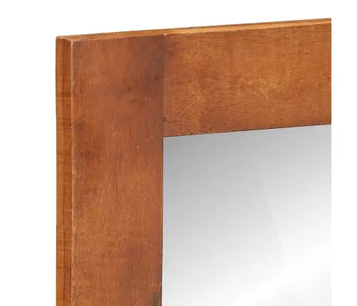 Sienas Spogulis Ar Atvilktnēm 60X33X90 Cm Akācijas Masīvkoka Vidaxl