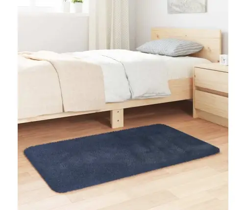 Paklājs, 60X100 Cm, Shaggy, Navarra, Zila, Poliesters Vidaxl