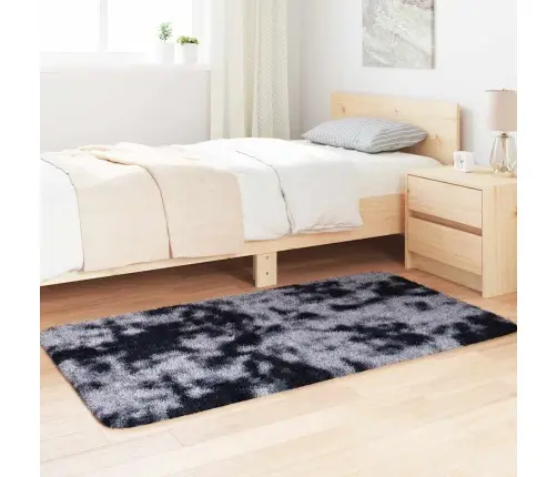 Paklājs, 80X150 Cm, Shaggy, Navarra, Tumši Pelēka, Poliesters Vidaxl