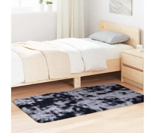 Paklājs, 80X150 Cm, Shaggy, Navarra, Tumši Pelēka, Poliesters Vidaxl