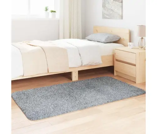 Paklājs, 80X150 Cm, Shaggy, Navarra, Sudrabaini Pelēka Vidaxl