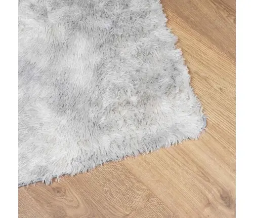 Paklājs, 80X150 Cm, Shaggy, Navarra, Sudrabaini Pelēka Vidaxl