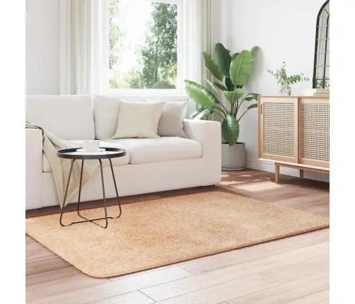 Paklājs, 120X170 Cm, Shaggy, Navarra, Bēša, Poliesters Vidaxl