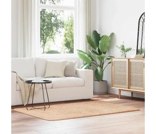 Paklājs, 120X170 Cm, Shaggy, Navarra, Bēša, Poliesters Vidaxl