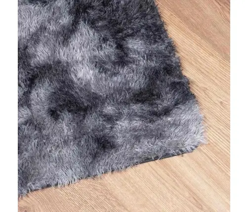 Paklājs, 120X170 Cm, Shaggy, Navarra, Tumši Pelēka, Poliesters Vidaxl