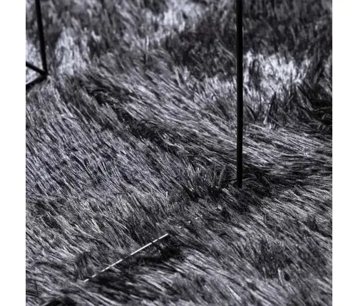 Paklājs, 120X170 Cm, Shaggy, Navarra, Tumši Pelēka, Poliesters Vidaxl