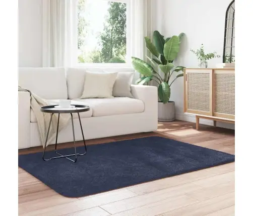 Paklājs, 120X170 Cm, Shaggy, Navarra, Zila, Poliesters Vidaxl