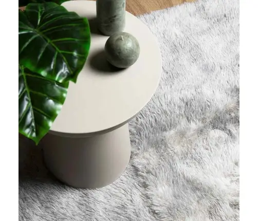 Kõrge Narmaga Shaggy Vaip, Navarra, Hõbehall, 120X170 Cm