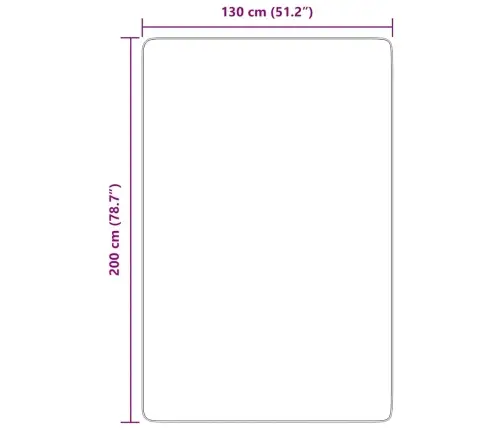 Paklājs, 130X200 Cm, Shaggy, Navarra, Bēša, Poliesters Vidaxl