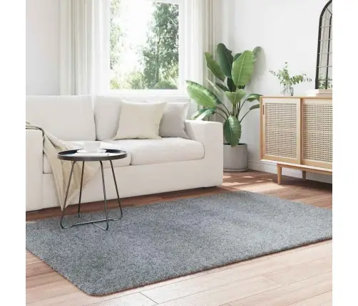 Shaggy Tipo Kilimas, Navarra, 130X200 cm Šviesiai Pilka