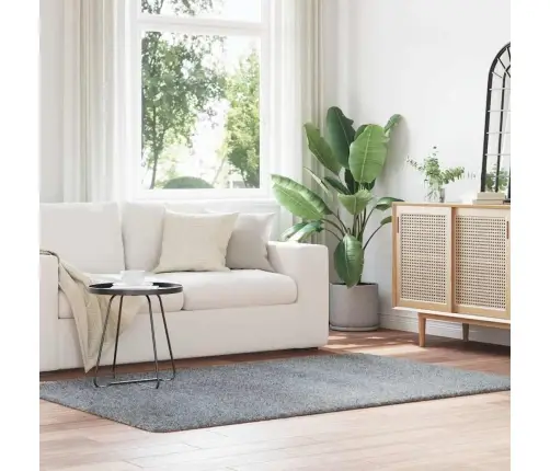 Shaggy Tipo Kilimas, Navarra, 130X200 cm Šviesiai Pilka