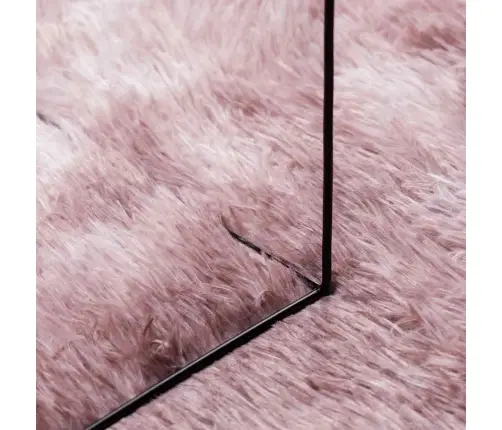 Paklājs, 160X230 Cm, Shaggy, Navarra, Putekļaini Rozā Vidaxl