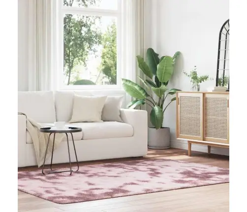 Paklājs, 160X230 Cm, Shaggy, Navarra, Putekļaini Rozā Vidaxl