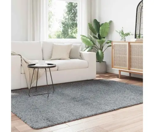 Paklājs, 160X230 Cm, Shaggy, Navarra, Gaiši Pelēka, Poliesters Vidaxl