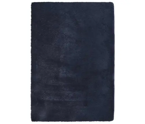 Shaggy Tipo Kilimas, Navarra, 160X230 cm Tamsiai Mėlyna