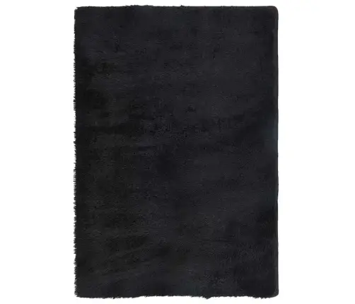 Shaggy Tipo Kilimas, Navarra, 200X290 cm Juodos, Poliesteris