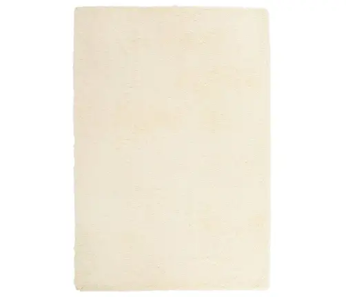 Paklājs, 200X290 Cm, Shaggy, Navarra, Krēmkrāsa, Poliesters Vidaxl