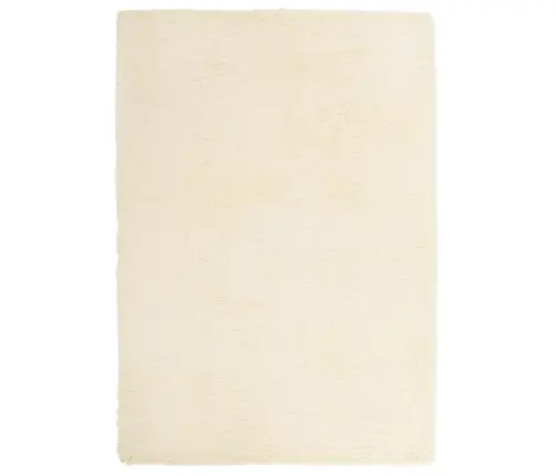 Paklājs, 240X340 Cm, Shaggy, Navarra, Krēmkrāsa, Poliesters Vidaxl
