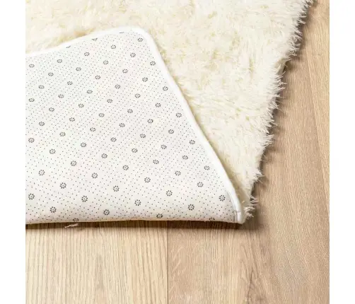 Paklājs, 240X340 Cm, Shaggy, Navarra, Krēmkrāsa, Poliesters Vidaxl