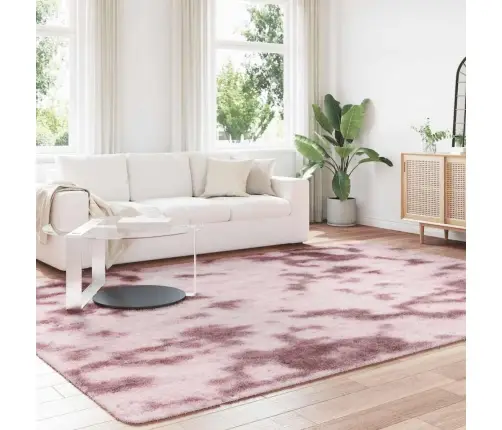 Shaggy Tipo Kilimas, Navarra, 240X340 cm Dulkėta Rožinė