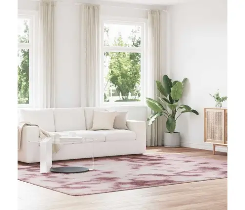 Shaggy Tipo Kilimas, Navarra, 240X340 cm Dulkėta Rožinė