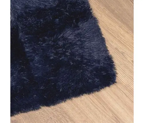 Kõrge Narmaga Shaggy Vaip, Navarra, Tumesinine, 240X340 Cm