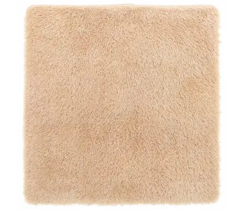 Paklājs, 120X120 Cm, Shaggy, Navarra, Bēša, Poliesters Vidaxl